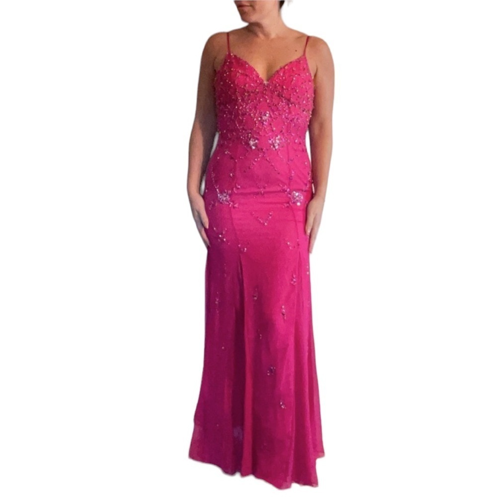 Jovani Evening Gown Fuschia